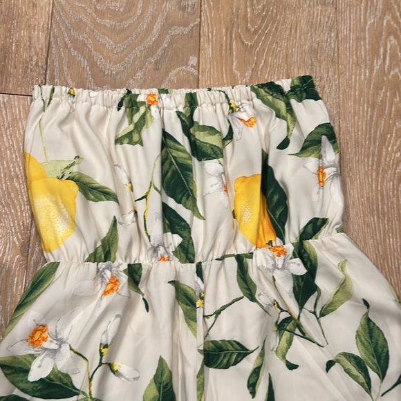 NWT Express Lemon Floral Romper - Picture 8 of 12